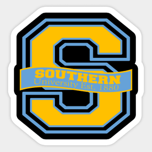 Southern 1880 University Apparel Sticker